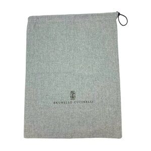 New - Brunello Cucinelli Dust Bag- 11.5”W x 14”H - Qty 1